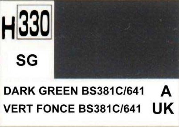 H330 Dark Green  Vert fonc BS381C/641