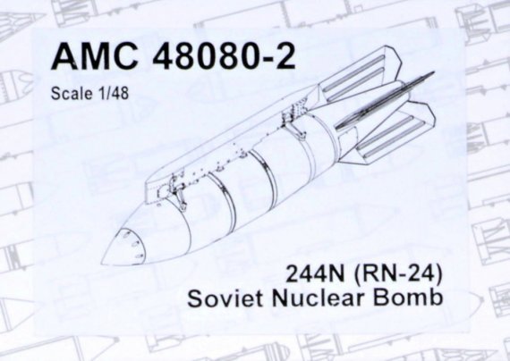 1/48 244N Soviet Nuclear Bomb with BD3-56