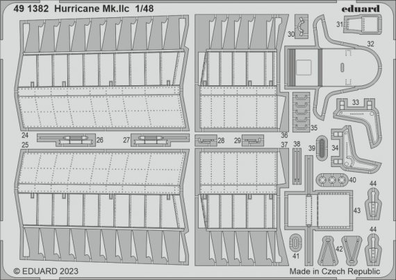 1/48 SET Hurricane Mk.IIc for Arma Hobby