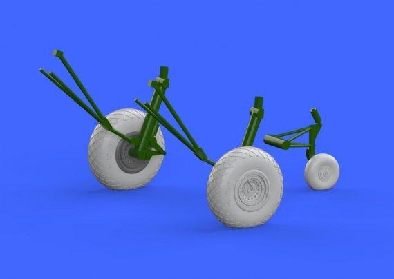 BRASSIN 1/72 B-17G wheels