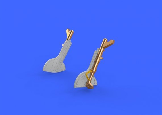 BRASSIN 1/72 Spitfire Mk.IX legs BRONZE