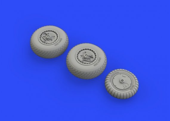 BRASSIN 1/72 Me 262 wheels