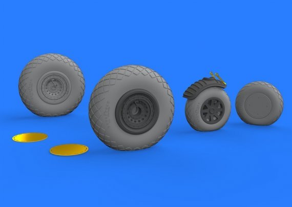 BRASSIN 1/72 B-24 wheels