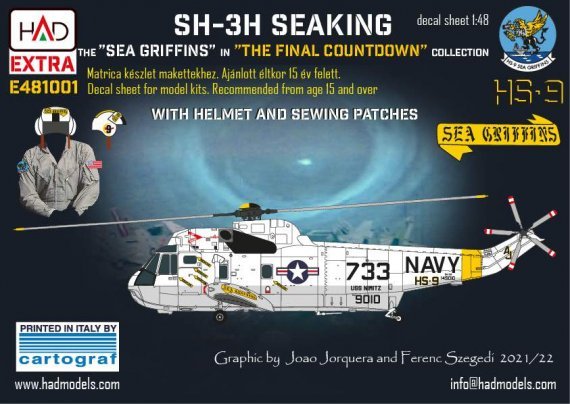 1/48 Sikorsky SH-3H Seaking Final Countdown