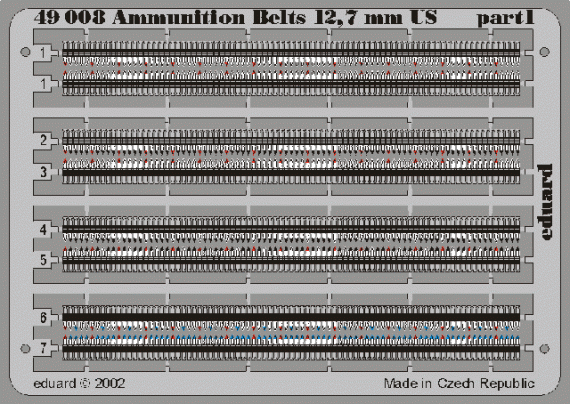 Ammunition Belts US Cal.0.50