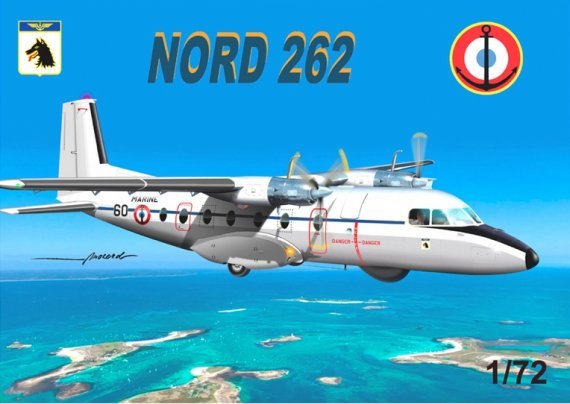 Mach 2 Nord 262 Marina Francese 1/72