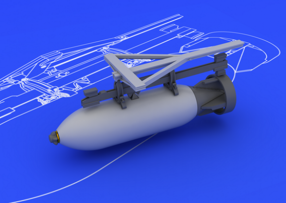 1/48 Spitfire 500lb bomb set (EDU)