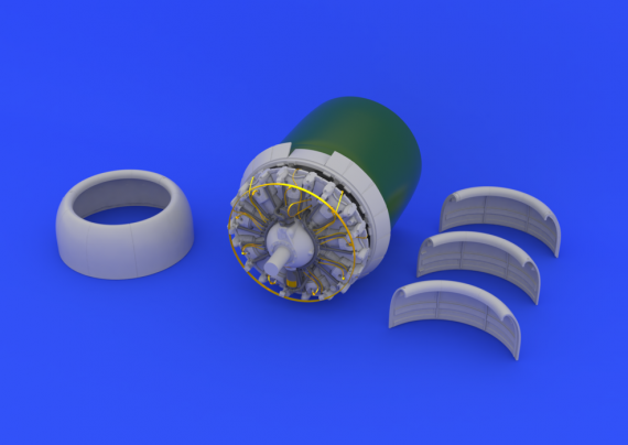 1/32 B-17G engine No.1 (HK MOD)