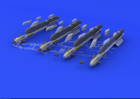 1/48 R-73 / AA-11 Archer (TAM) 8,75