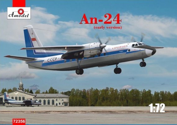 1/72 Antonov An-24 early version