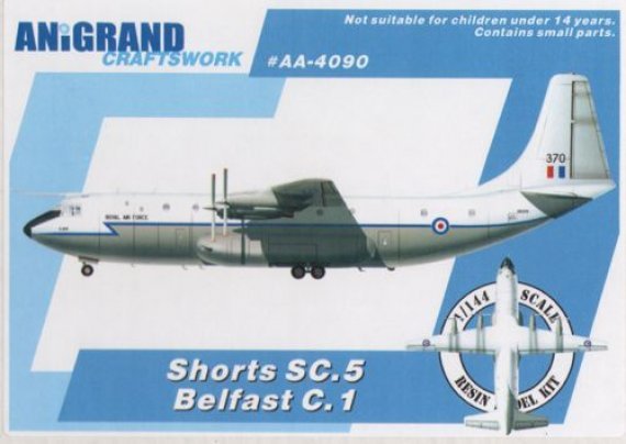 1/144 Shorts Belfast SC.5 RAF Heavy transport