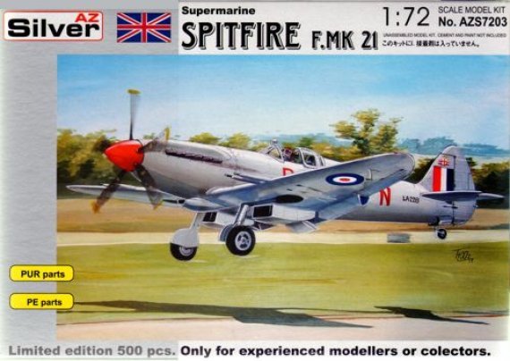 1/72 Supermarine Spitfire F.Mk.21 SILVER LINE