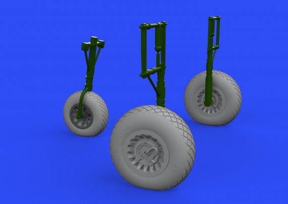 Brassin 1/32 A-26 Invader wheels