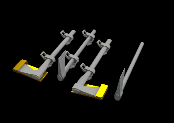 WWII German axe 1/35