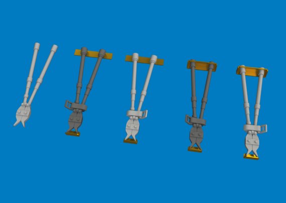 Eduard Brassin Outils de coupe fil WWII 1/48