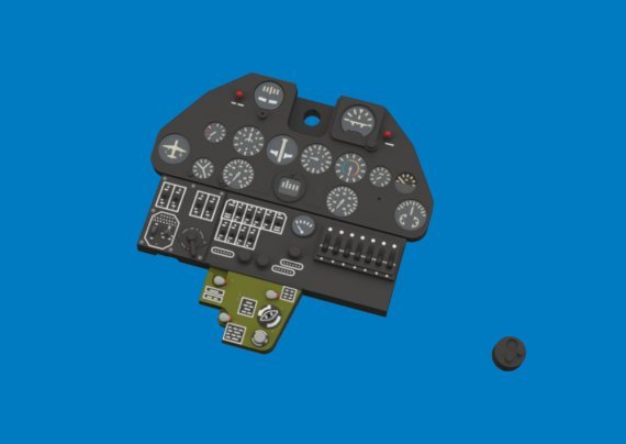 Brassin 1/48 P-40E LooK for Eduard