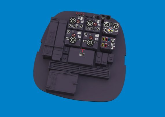 Brassin 1/48 Ju 88A-4 radio section for Eduard/ICM