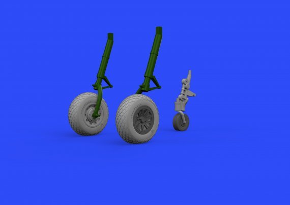 BRASSIN 1/48 P-51D wheels