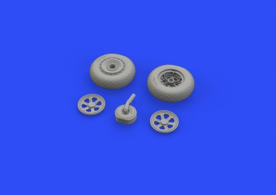 Brassin 1/48 P-47D wheels