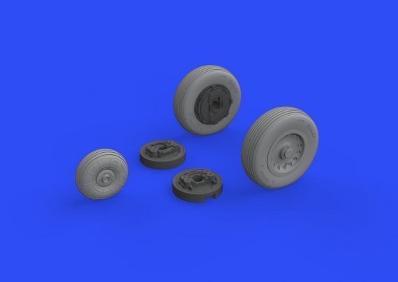 Brassin 1/48 Mirage IIIC wheels