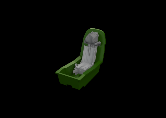 Brassin 1/48 Su-25 ejection seat PRINT