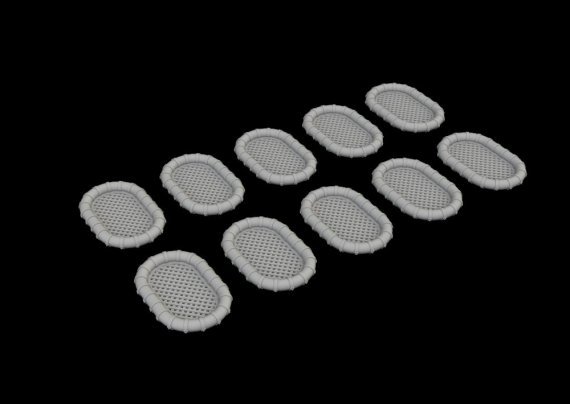 Carley float for 60 people-Type 1 1/350