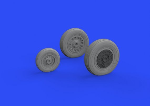 Brassin 1/72 Buccaneer S.2C wheels