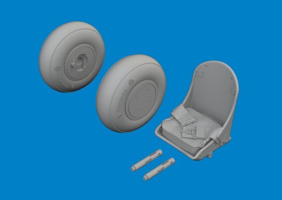 Brassin 1/72 H-75 / P-36 upgrade set ARMA