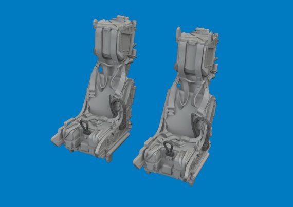 Eduard Brassin Si�ges �jectable F-14D 1/72 pour Tamiya