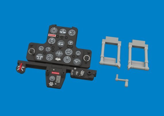 Brassin 1/72 H-75 LooK for Arma Hobby.