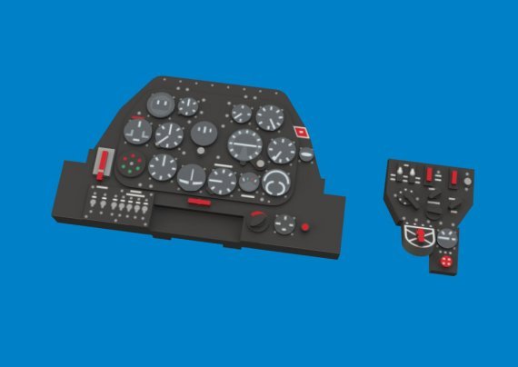 Brassin 1/72 P-51B/C LooK for Arma Hobby.