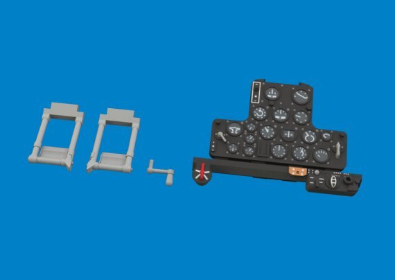 Brassin 1/72 P-36A LooK for Arma Hobby.