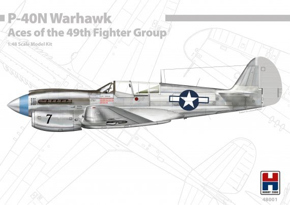 1/48 Curtiss P-40N Warhawk Aces of the 49th Fighter Group