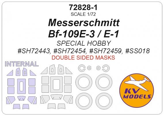 1/72 Messerschmitt Bf-109E-3 / E-1 for Special Hobby