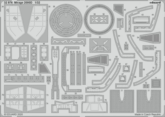 1/32 SET Mirage 2000D