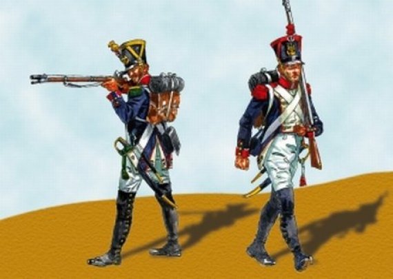 1/72 French Infantry Napoleanic Wars