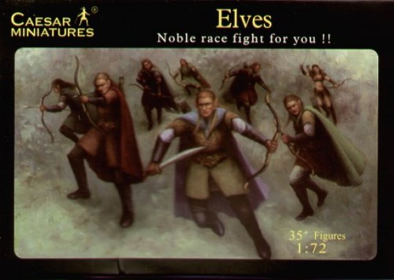 Caesar Miniatures Elfes 1/72 Figurines Fantastiques