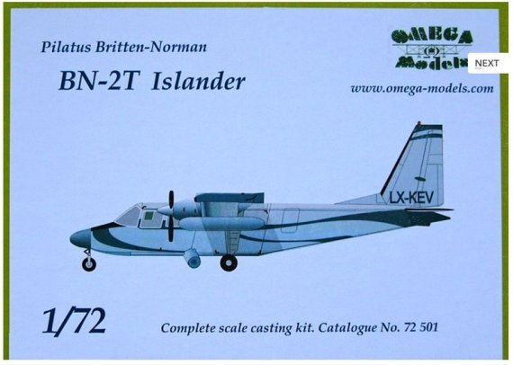 1/72 PBN BN-2T Islander (LX-KEV)