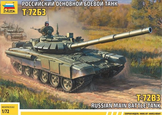 1/72 Soviet T-72 B3 Mbt