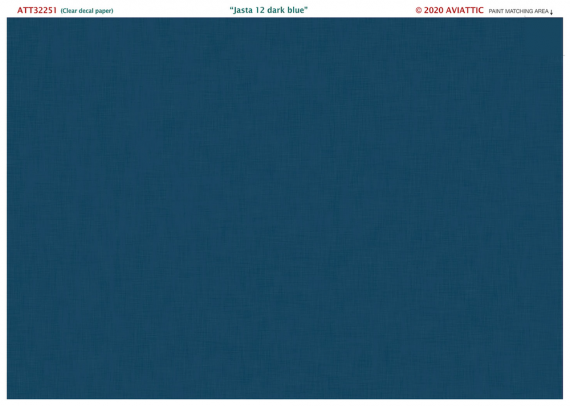 1/32 Dark blue paint on linen