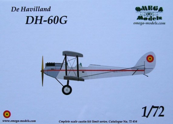 1/72 De Havilland DH-60G (Belgium)