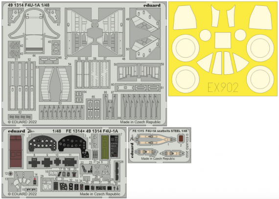1/48 F4U-1A BigEd Set