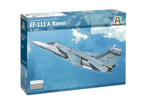 1/72 EF-111A Raven. Decals for 27th TFW and 388th TFW