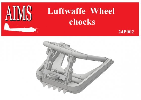 1/32 Luftwaffe Wheel Chocks