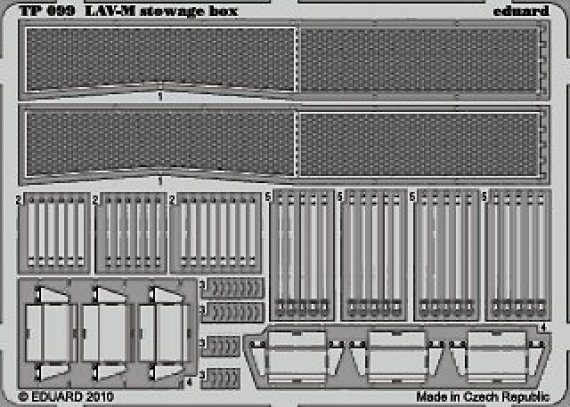 1/35 LAV-M stowage box (TRUMP)