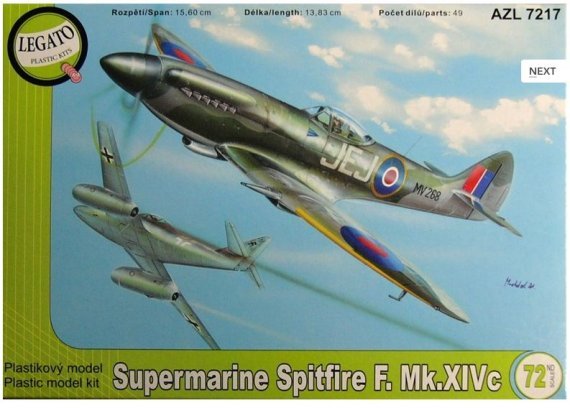 1/72 Supermarine Spitfire F.Mk.XIVc (2x camo)