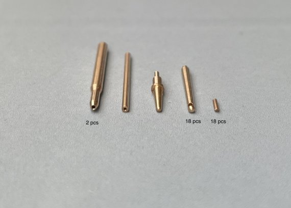 1/35 Boeing CH-47A/CH-47D Chinook Pitot tubes and external anten