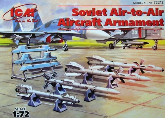 1/72 Soviet Air-to-Air Aircraft Armament