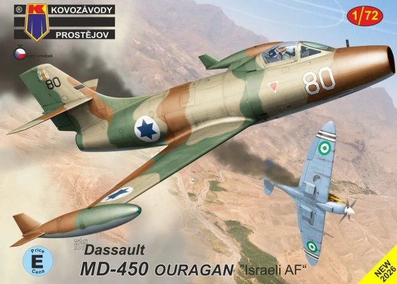 KP 1/72 MD-450 Ouragan/Toofani Israel AF