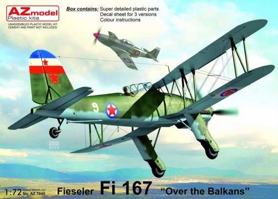 1/72 Fiesler Fi 167 Over the Balkans